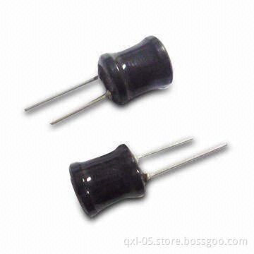 Leaded Power DR Inductors, Available with High Reliability and Low Resistance